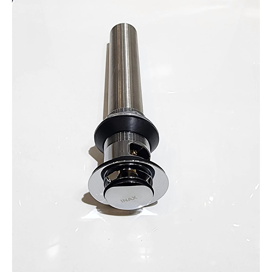 Đầu Xi Phông Inox Nhấn Inax A-11129-VN (dùng cho lavabo cao cấp)