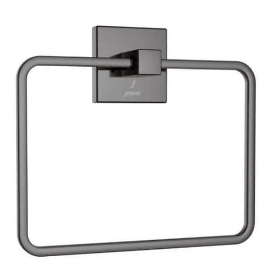 Vòng treo khăn mạ đen chrome Ấn Độ Jaquar AKP-BCH-35721P