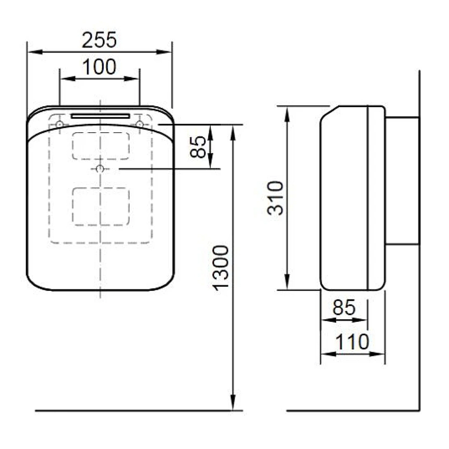 Máy sấy tay cảm ứng Inax KS-370