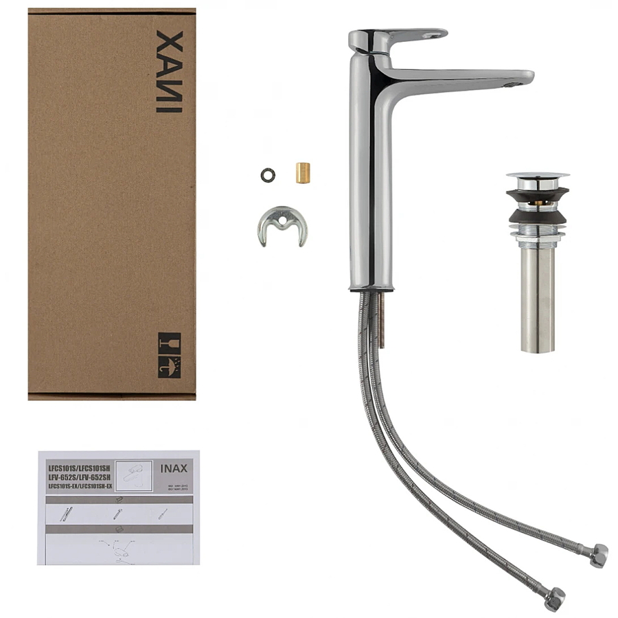 Vòi Chậu Rửa Mặt 1 Chân Inax LFV-652S  S600)