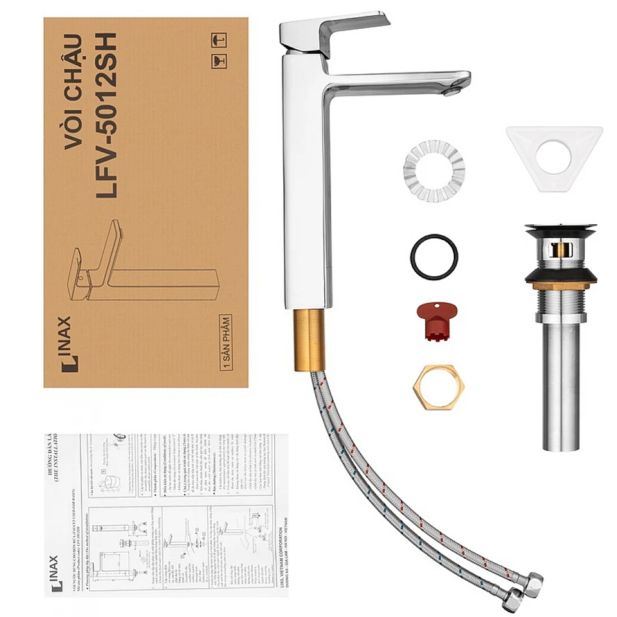 Vòi Chậu Rửa Mặt Inax LFV-5012SH