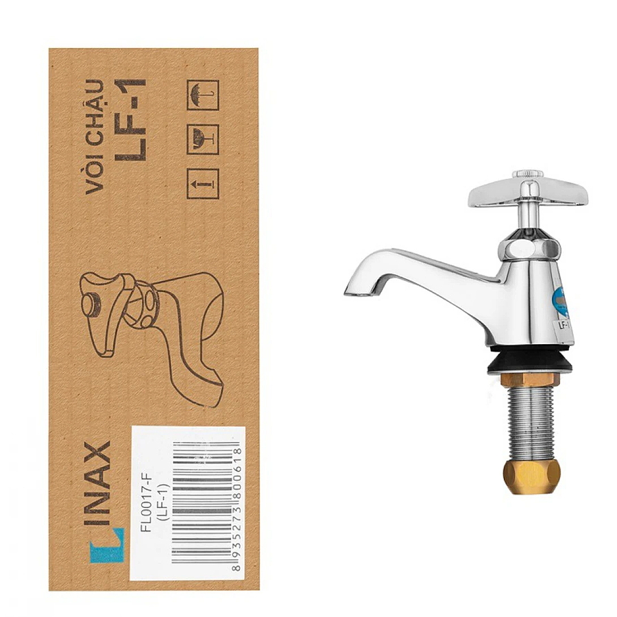 Vòi lavabo 2 đường nước lạnh Inax LF-1