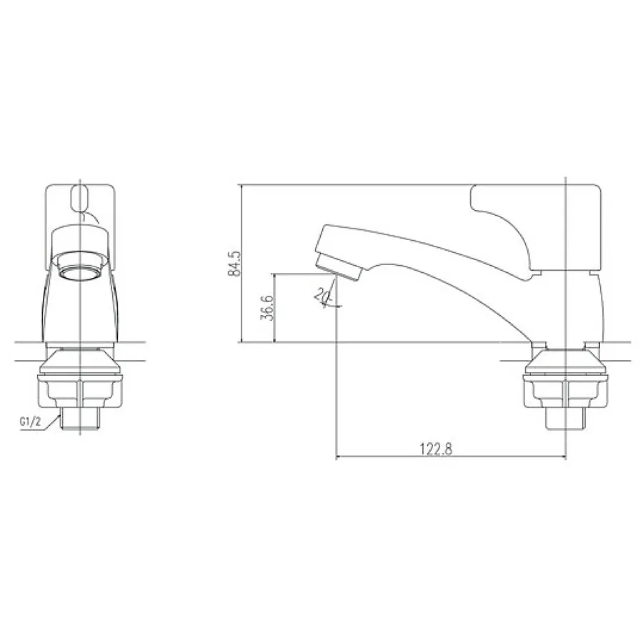 Vòi rửa nước lạnh Inax LFV-13B