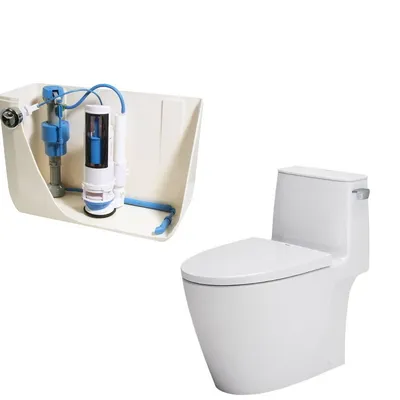 Phụ kiện xả gạt bồn cầu 1 khối Inax AC-912VN DTF-912VS