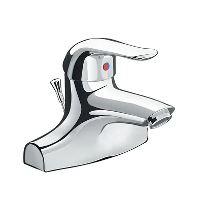 Vòi Chậu Rửa Mặt 3 Lỗ Nóng Lạnh Inax LFV-221S