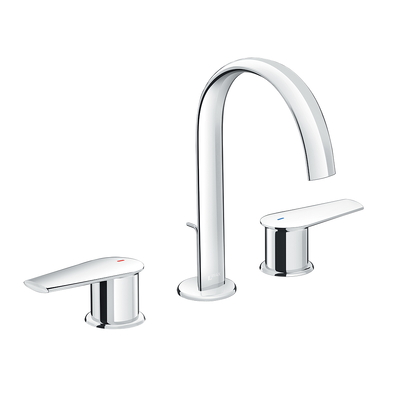 Vòi chậu rửa mặt 3 lỗ nóng lạnh Inax LFV-7100B