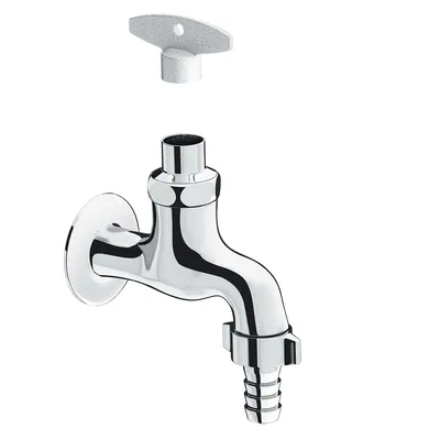 Vòi Gạt Nước Lạnh Treo Tường Inax LF-15G-13(JW)