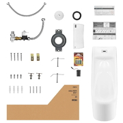 Bồn tiểu nam cảm ứng tự động Inax ASU-500V đặt sàn