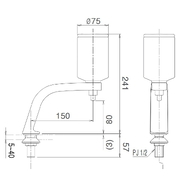 Hộp đựng xà phòng Inax KF-24FL 