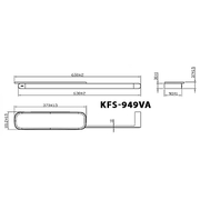Kệ chân gương Inax KFS-949VA