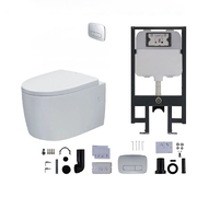 Két nước âm tường bồn cầu treo tường Inax AC-952VN PK-AC952