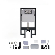 Két nước âm tường bồn cầu treo tường Inax AC-952VN PK-AC952