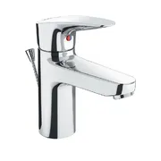 Vòi Chậu Rửa Mặt 1 Lỗ Thấp Nóng Lạnh Inax LFV-2002S