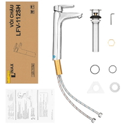 Vòi Chậu Rửa Mặt Nóng Lạnh Cao Inax LFV-112SH