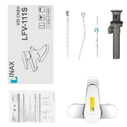 Vòi Chậu Rửa Mặt Nóng Lạnh Inax LFV-111S