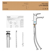 Vòi Chậu Rửa Mặt Nóng Lạnh Inax LFV-5002S