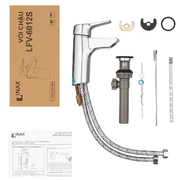 Vòi Chậu Rửa Mặt Nóng Lạnh Inax LFV-6012S 