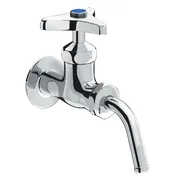 Vòi rửa gắn tường nước lạnh Inax LF-7R-13