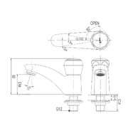 Vòi rửa nước lạnh Inax LFV-12A