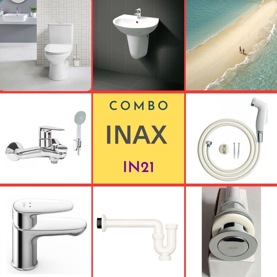 Combo thiết bị vệ sinh Inax IN21 (6017)