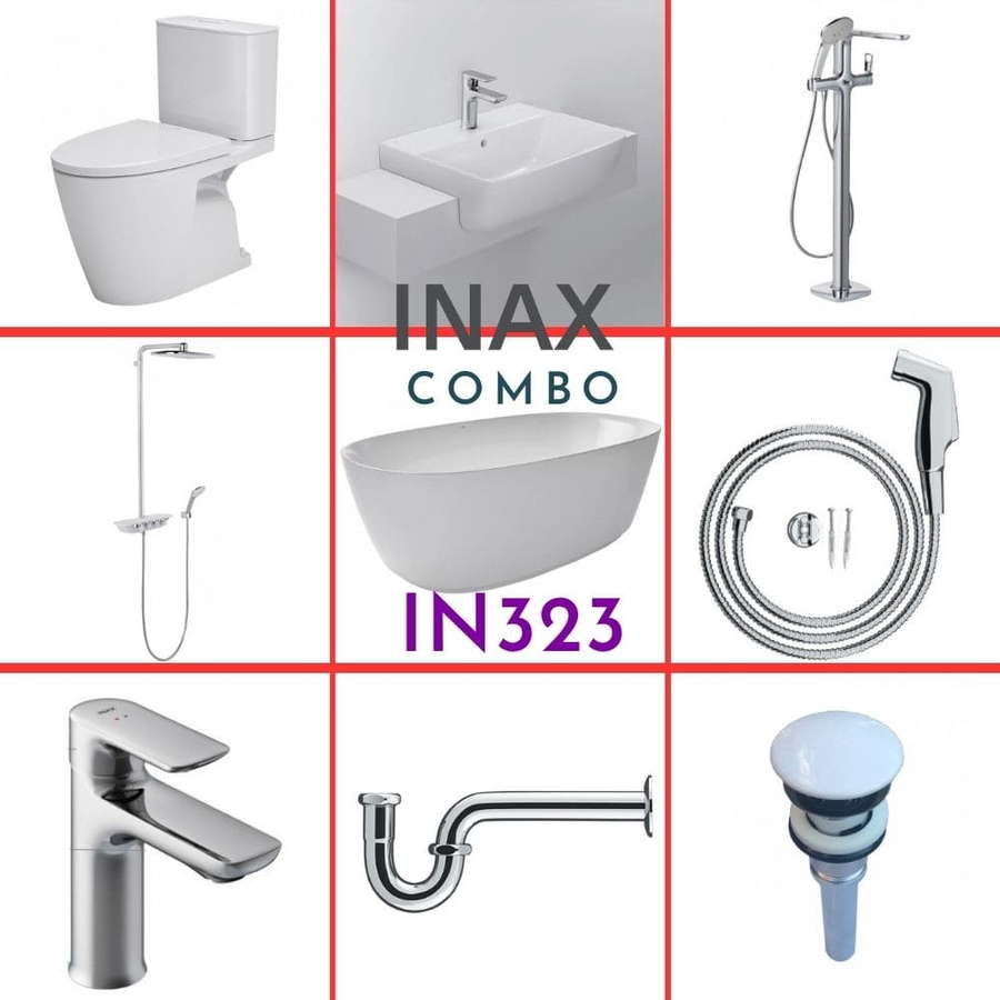 Combo thiết bị vệ sinh Inax IN323 S26 (9084)
