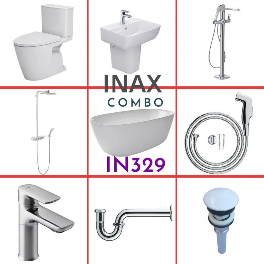 Combo thiết bị vệ sinh Inax IN329 S26 (9078)