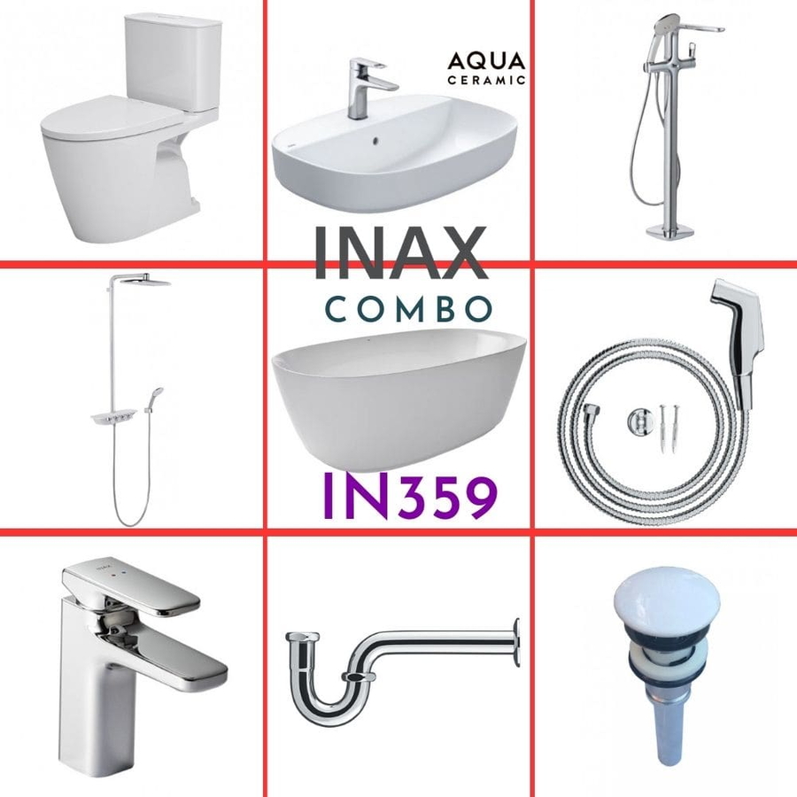 Combo thiết bị vệ sinh Inax IN359 S26 (9048)