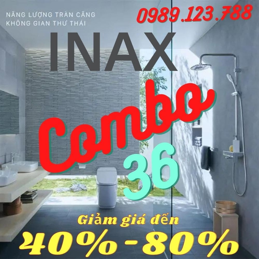 Combo thiết bị vệ sinh Inax IN36 (7240)