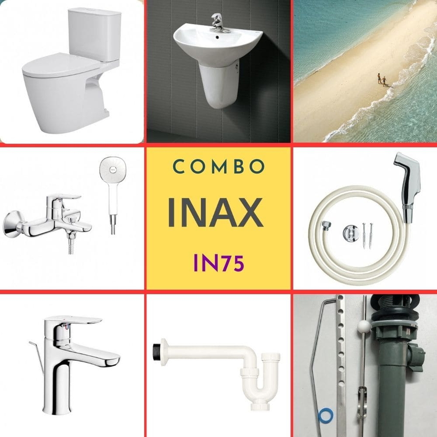 Combo thiết bị vệ sinh Inax IN75 (7210)