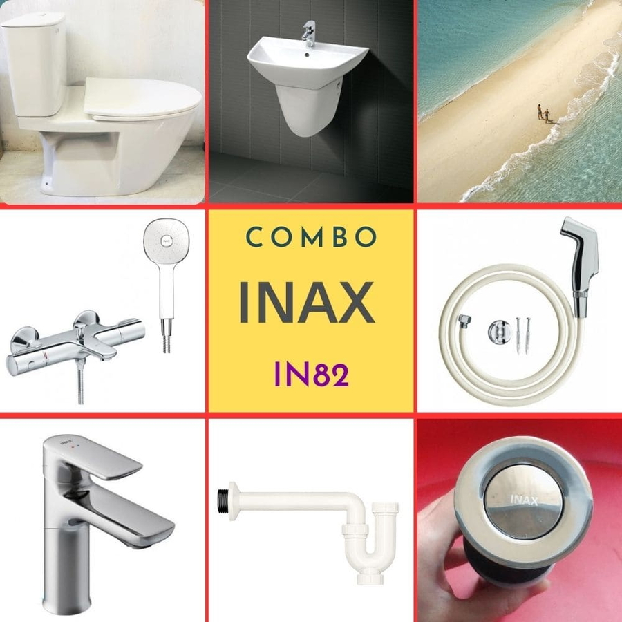 Combo thiết bị vệ sinh Inax IN82 (7203)