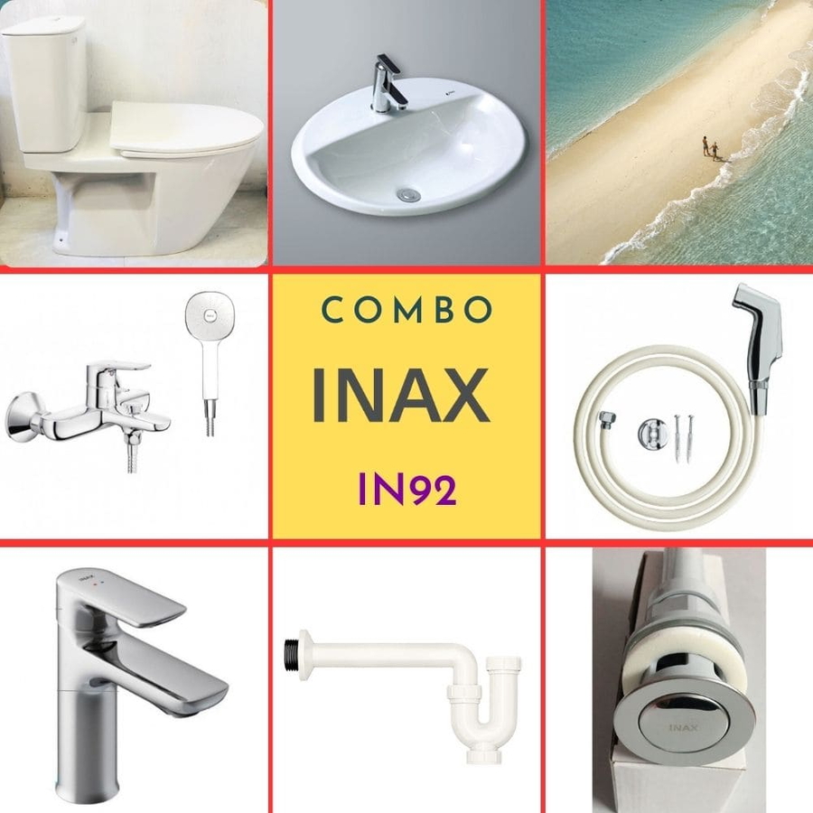 Combo thiết bị vệ sinh Inax IN92 (7193)