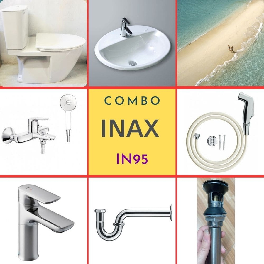 Combo thiết bị vệ sinh Inax IN95 (7191)