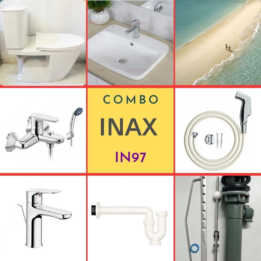 Combo thiết bị vệ sinh Inax IN97 (7189)