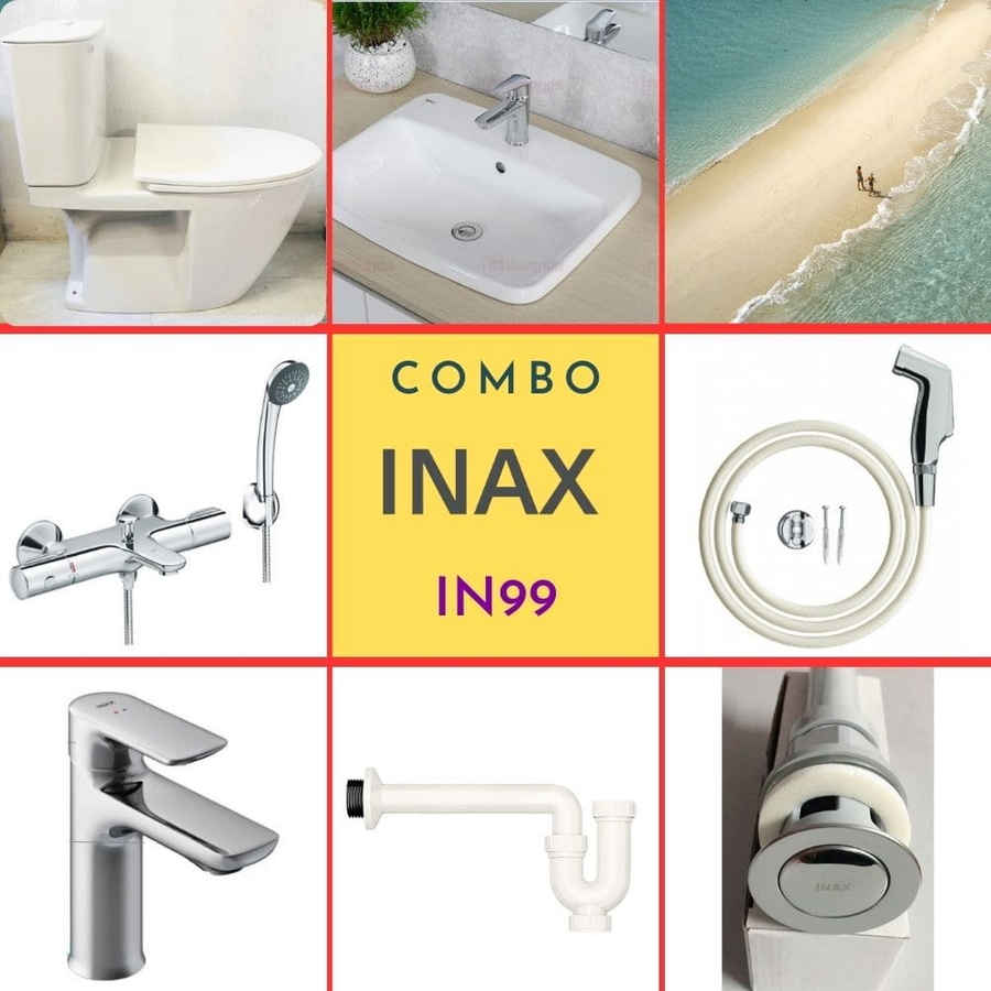 Combo thiết bị vệ sinh Inax IN99 (7187)
