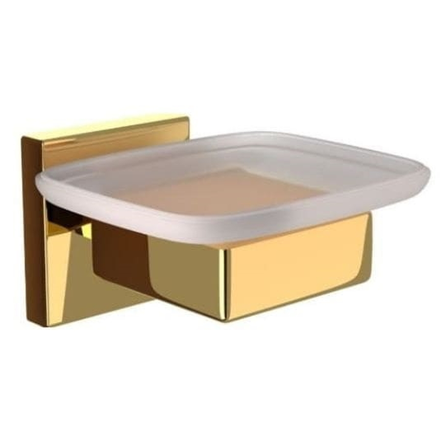 Kệ đựng xà phòng thép mạ vàng sáng Jaquar AKP-GBP-35731P
