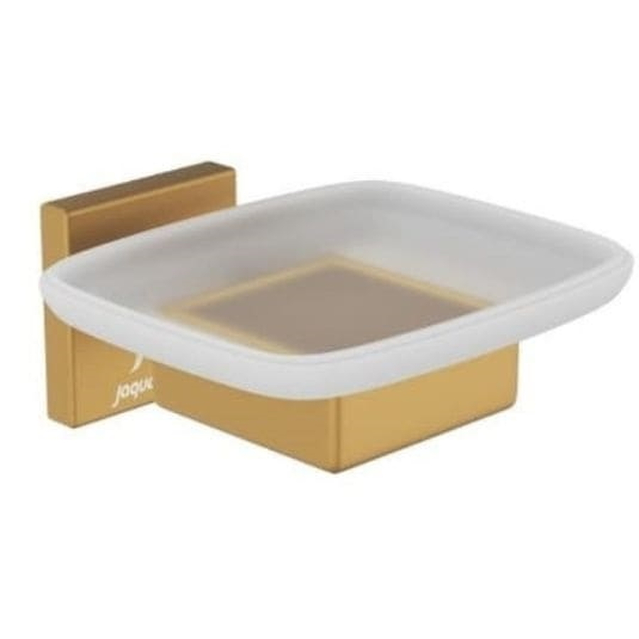 Kệ đựng xà phòng thép mạ vàng mờ Jaquar AKP-GMP-35731P