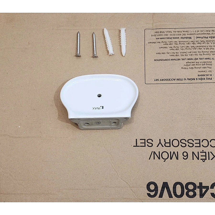 Kệ để cốc bằng sứ Inax H-483V