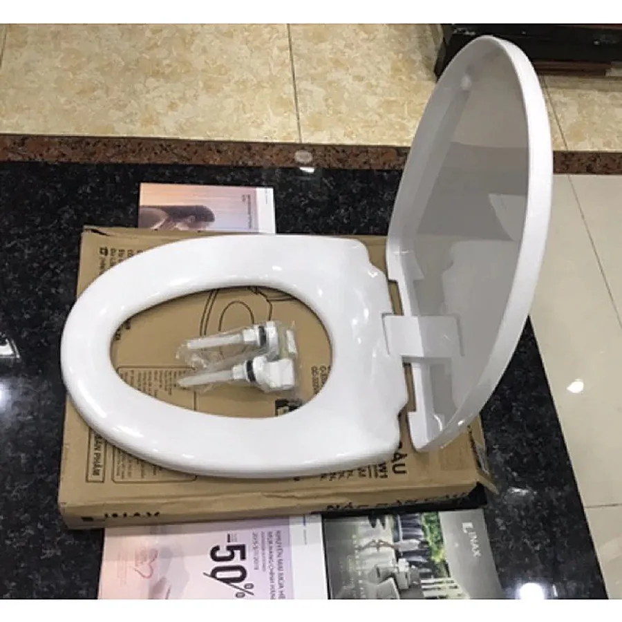 Nắp bồn cầu đóng êm Inax CF-57VSAK/BW1 (dùng cho bồn cầu C306)