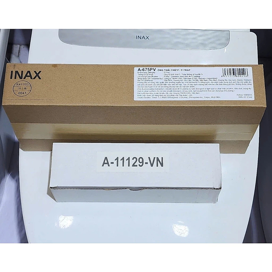 Ống Thải Inox Chữ P Inax A-675PV