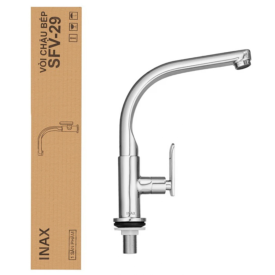 Vòi rửa bát lạnh gắn chậu Inax SFV-29