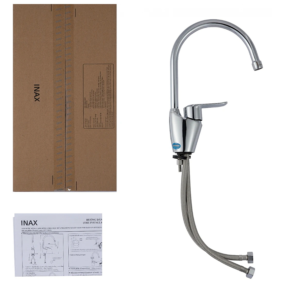 Vòi rửa bát nóng lạnh Inax SFV-2011S