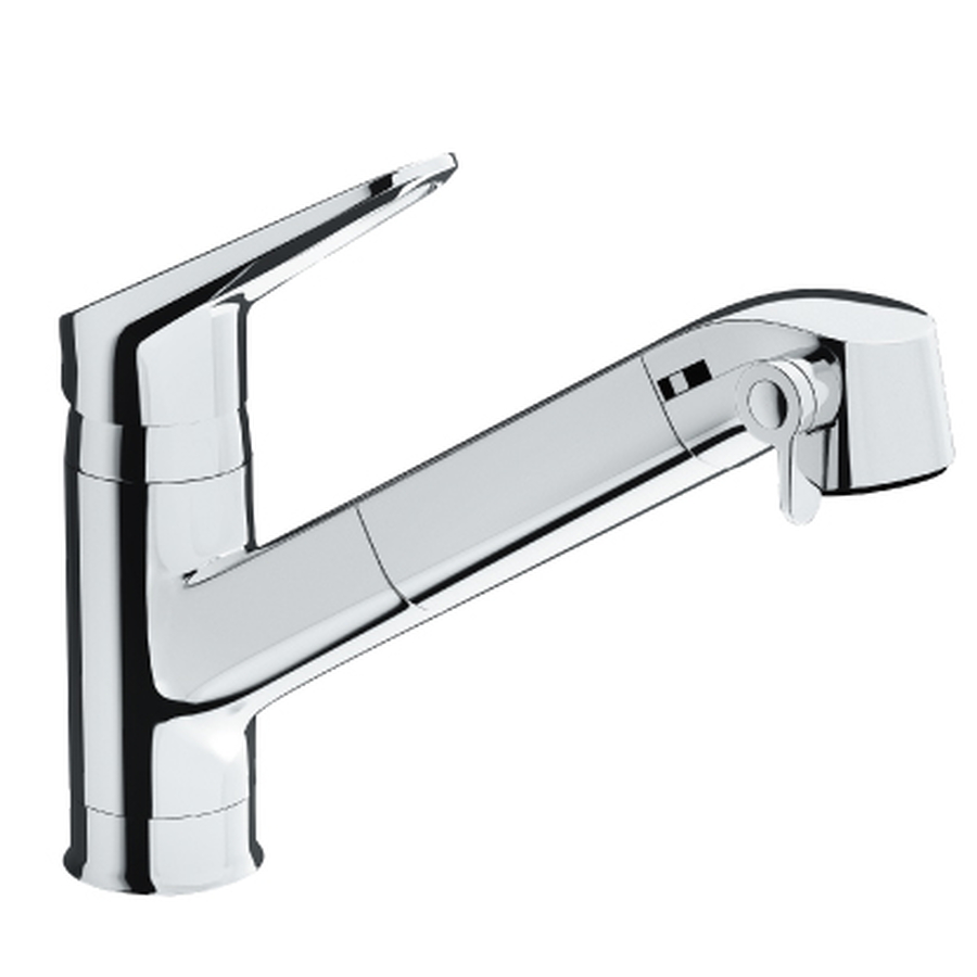 Vòi rửa bát nóng lạnh rút Inax JF-6450SX