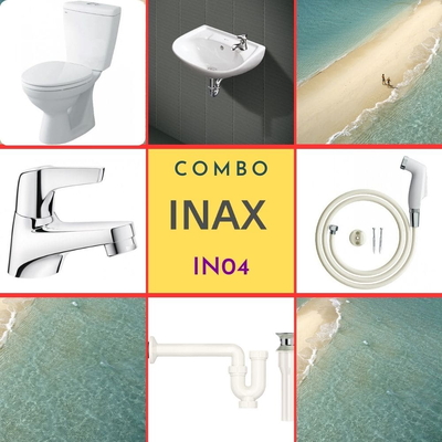 Combo thiết bị vệ sinh Inax IN04 (5011)