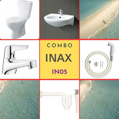 Combo thiết bị vệ sinh Inax IN05 (5010)