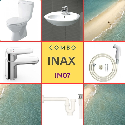 Combo thiết bị vệ sinh Inax IN07 (5009)