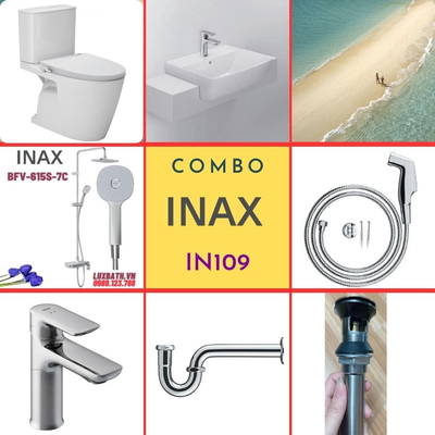 Combo thiết bị vệ sinh Inax IN109 S200 (7177)