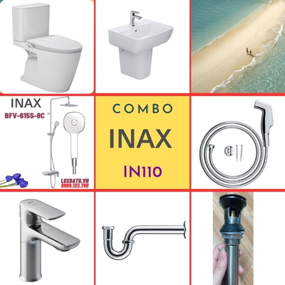 Combo thiết bị vệ sinh Inax IN110 S200 (7176)