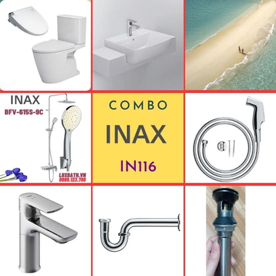 Combo thiết bị vệ sinh Inax IN116 S200 (7170)