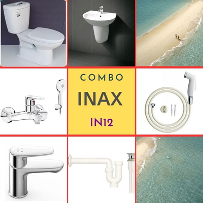 Combo thiết bị vệ sinh Inax IN12 (5008)