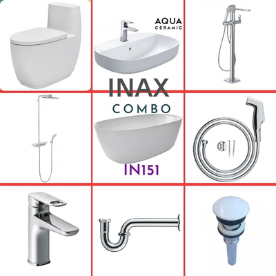 Combo thiết bị vệ sinh Inax IN151 S600 (9124)